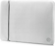 HP 15.6" Neoprene Reversible sleeve, black/silver